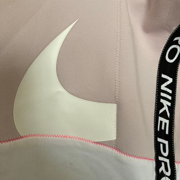 Nike Pro Get Fit Icon Clash Womens Fleece Sweatshirt Half-Zip Dri Fit Size M - Picture 16 of 16